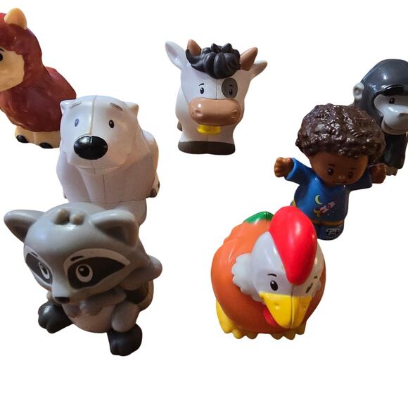 Fisher-Price Little People Animals, Disney Princess, Dwarf, Zoo Thirteen (13) - Picture 10 of 13